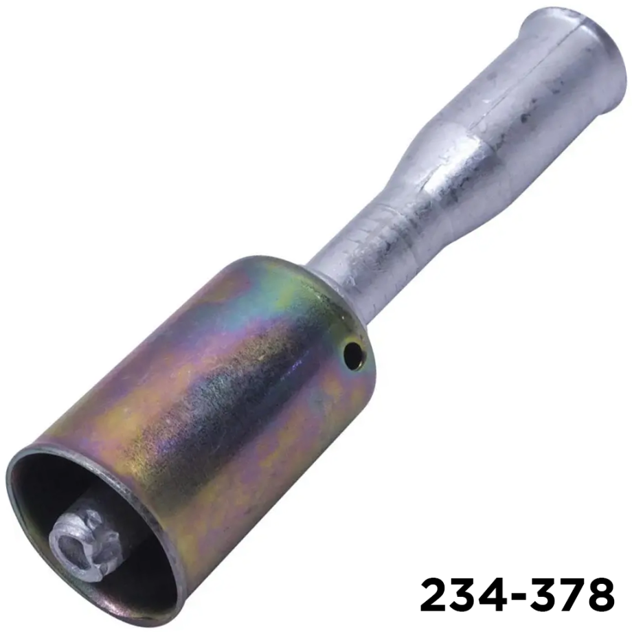 Beadlock Fitting Spring Lock Straight #6 Female x #6 Hose