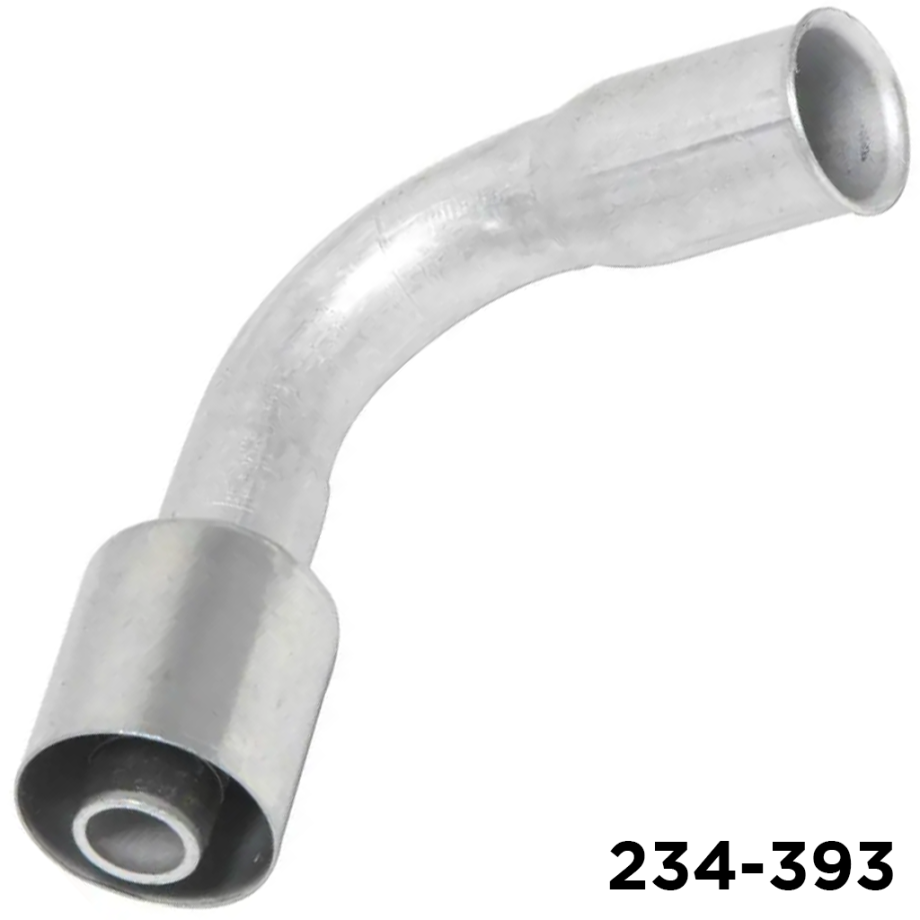 Beadlock Fitting Spring Lock 90 Degree #12 Female x #12 Hose