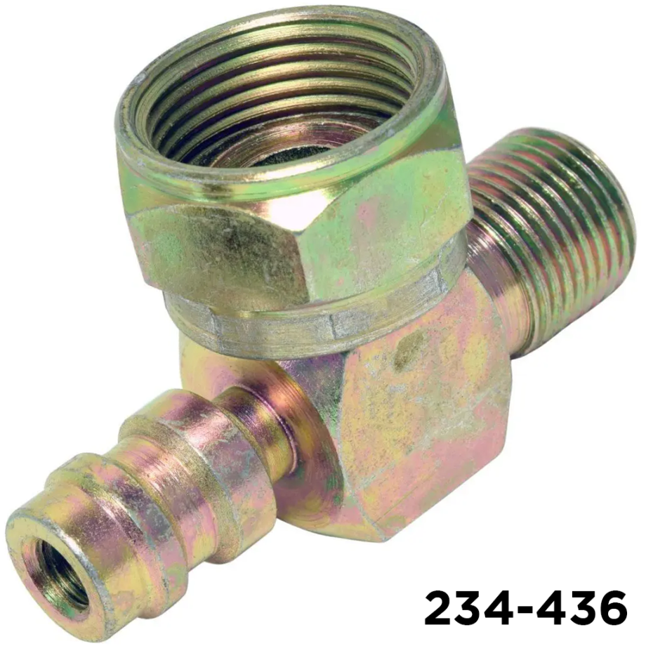 Compressor Service Valve Rotolock x #8 Male Insert Oring w/16mm