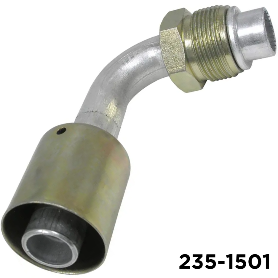 Beadlock Fitting 90 Degree #12 Female Oring x #12 Hose