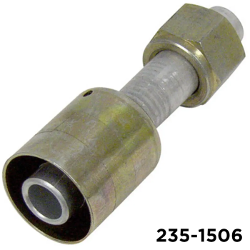 Beadlock Fitting Straight #10 Female Oring x #12 Hose