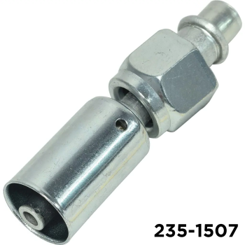 Beadlock Fitting Straight #8 Female Oring x #6 Hose