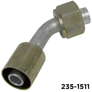Beadlock Fitting 45 Degree #12 Female Oring x #12 Hose