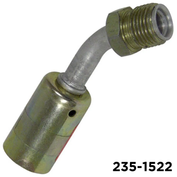 Beadlock Fitting 45 Degree #6 Male Insert Oring x #6 Hose
