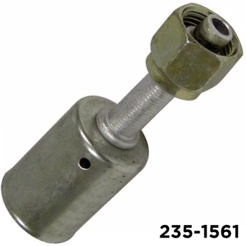 Beadlock Fitting Straight #8 Female Oring x #10 Hose