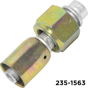 Beadlock Fitting Straight #12 Female Oring x #10 Hose