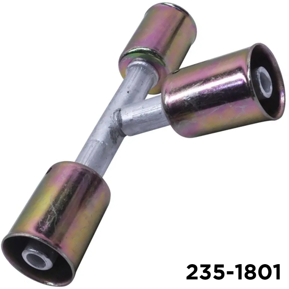 Beadlock Fitting Tee Splicer #8 Hoses
