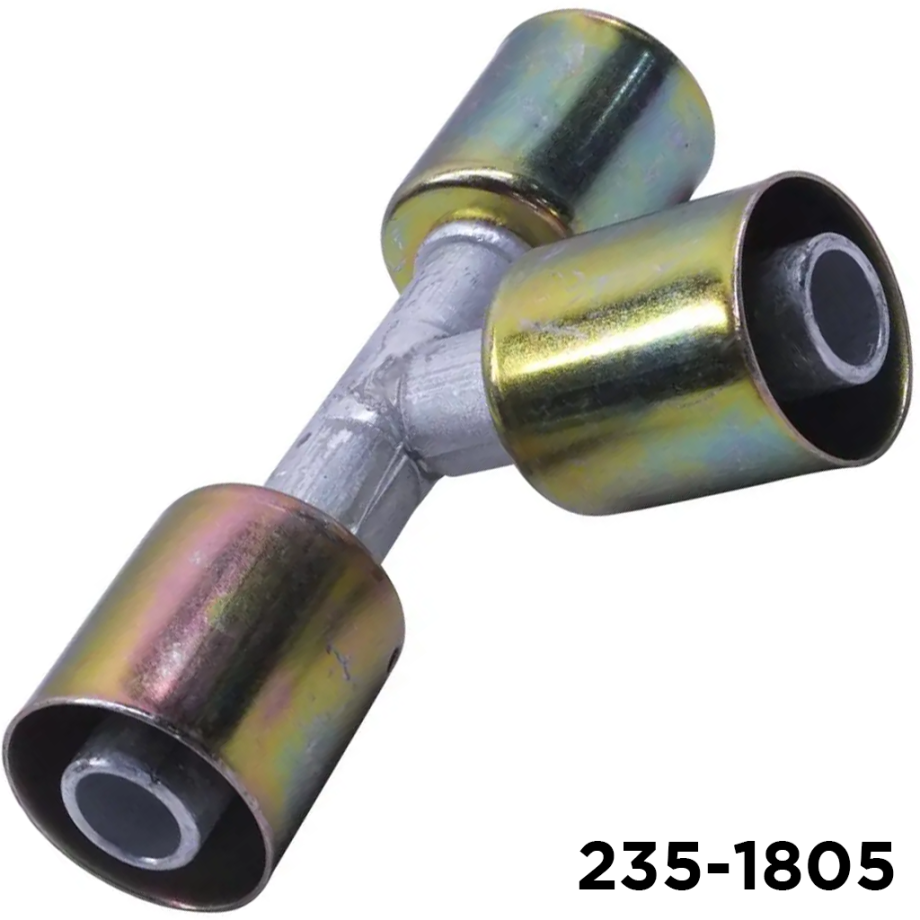 Beadlock Fitting Tee Splicer #12 Hoses