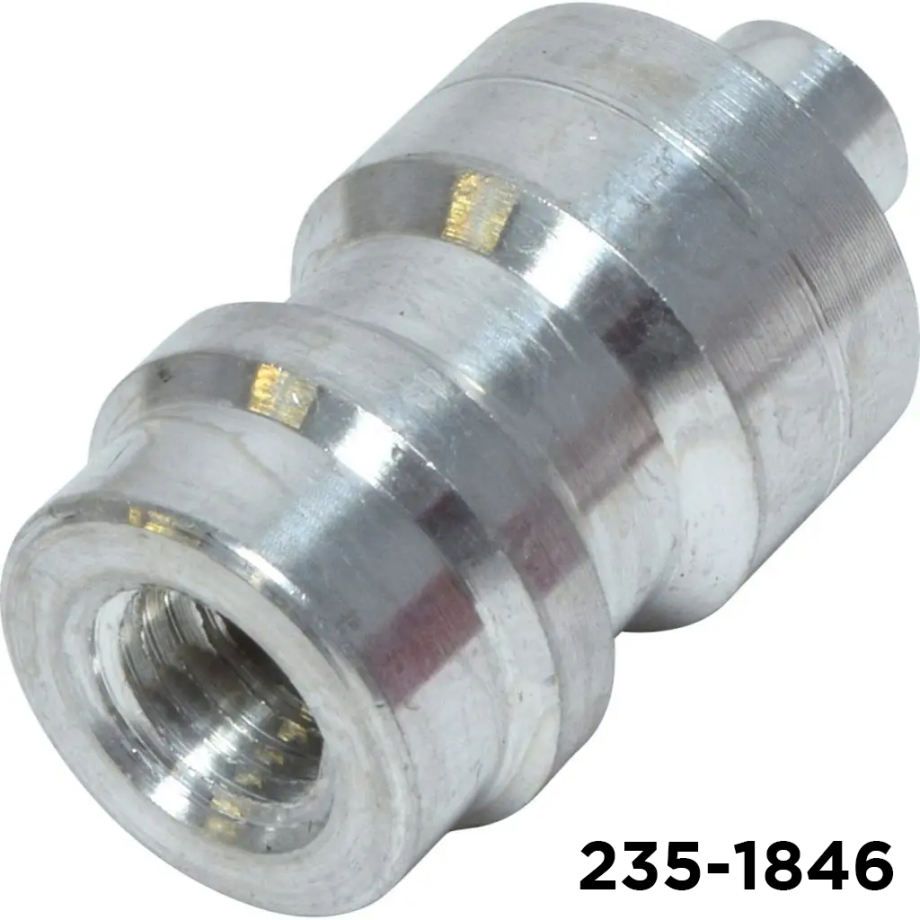 Fitting Weld On Service Port Alluminium 134a 16mm High Side