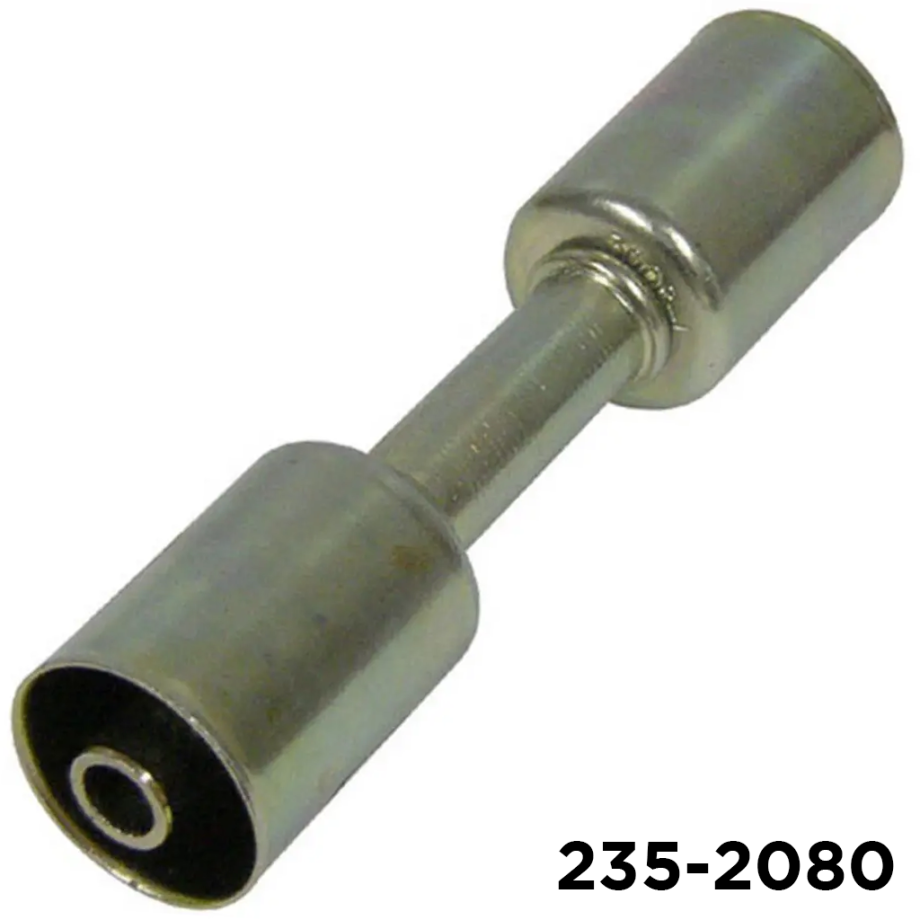 Beadlock Fitting Steel Straight Splicer #8 x #8 Hose