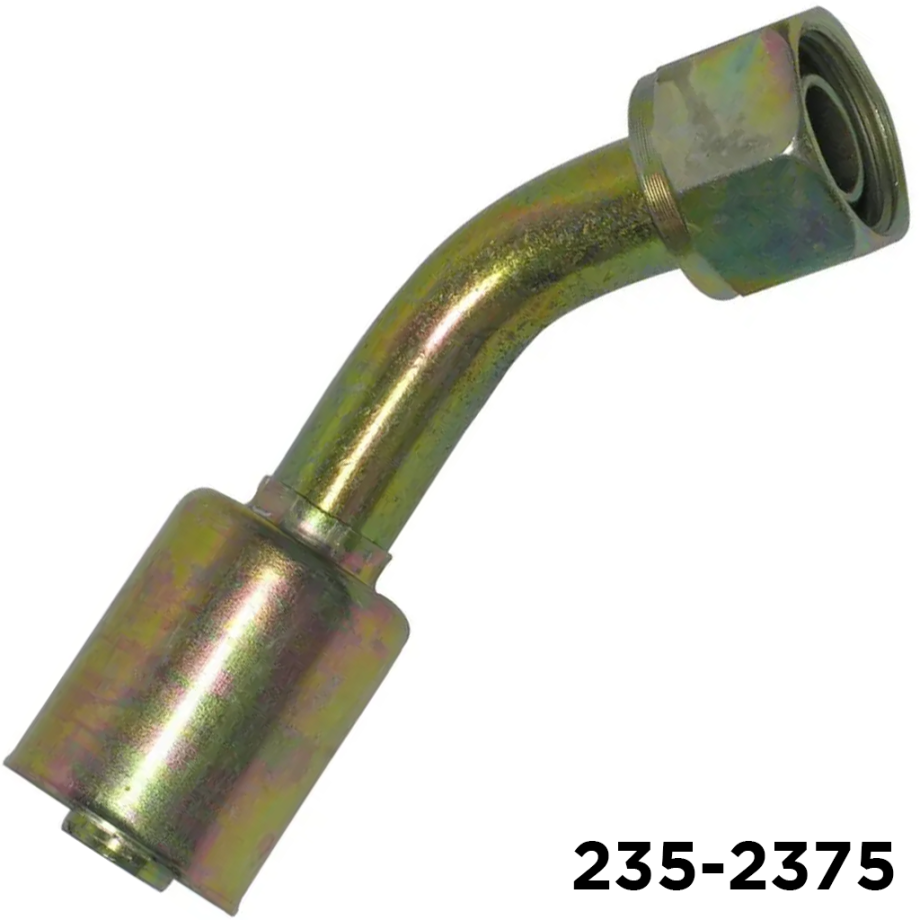 Beadlock Fitting Steel 45 Degree #10 Female Oring