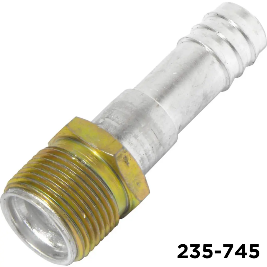 Fitting Barb Straight #12 Male Insert Oring x #12 Hose