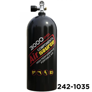 Air Source 3000 PSI 63 Cubic Foot Air Cylinder