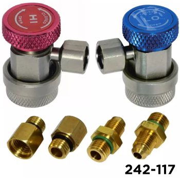134A Coupler Set W/ Adaptors