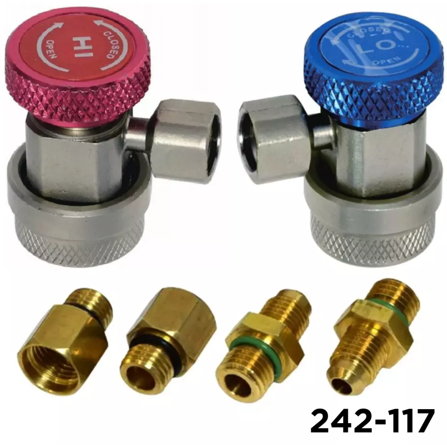 134A Coupler Set W/ Adaptors