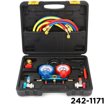 134A Gauge Set Aluminium W/ 60" Hoses