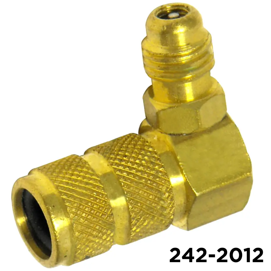 Adapter 90 Degree 1/4 Male Flare x 3/16 Female Flare High Side