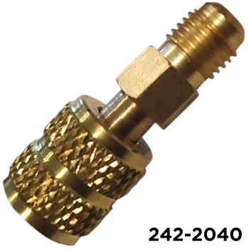 Adapter Swivel 1/4 Male Flare x 5/16 Female Flare Mini Split / 410A