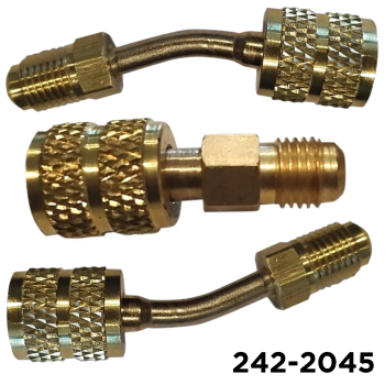 Adapter Swivel 1/4 Male Flare x 5/16 Female Flare Mini Split / 410A Set