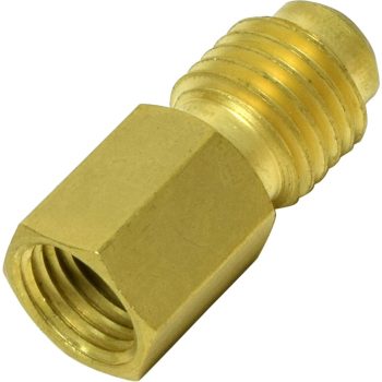 R134a Straight Anti-Blowback Valve 1/2" ACME Male x 1/2" ACME Female 