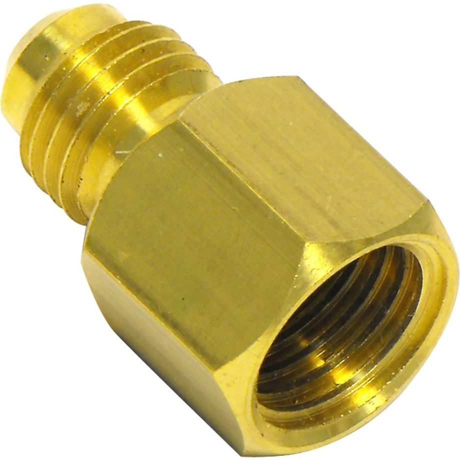 1/2” ACME-F x 1/4” FL (7/16-20”)-M R134a Adapter Coupler