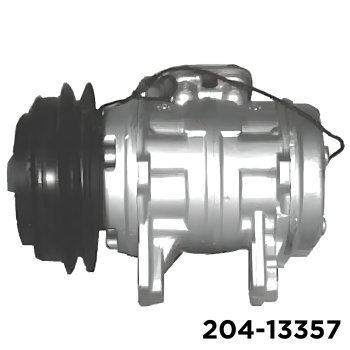 REMAN 10P13E A/C COMPRESSOR WITH SINGLE GROOVE CLUTCH 12V