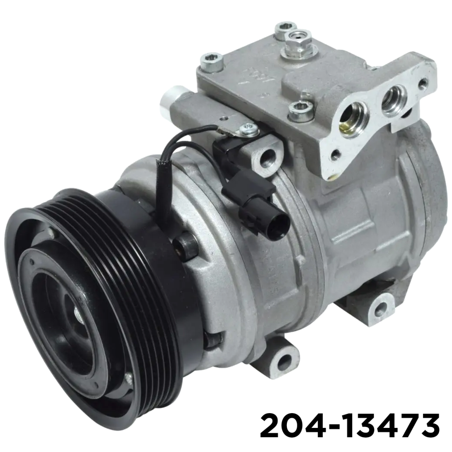 NEW AFTERMARKET 10PA17C DOOWON A/C COMPRESSOR WITH 6 POLY CLUTCH 12V