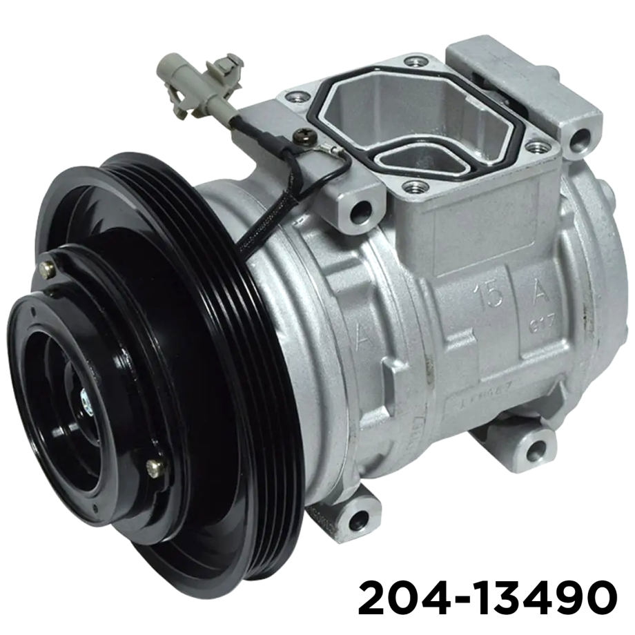 NEW AFTERMARKET 10PA15C A/C COMPRESSOR WITH 4 POLY CLUTCH 12V