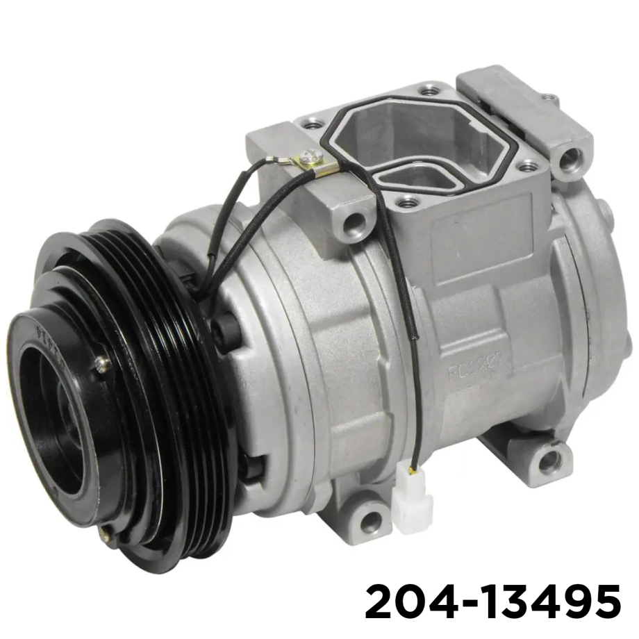 NEW AFTERMARKET 10PA17C A/C COMPRESSOR WITH 4 POLY CLUTCH 12V