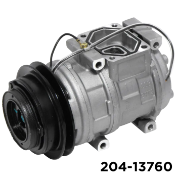 NEW AFTERMARKET 10PA17C A/C COMPRESSOR WITH SINGLE GROOVE CLUTCH 12V
