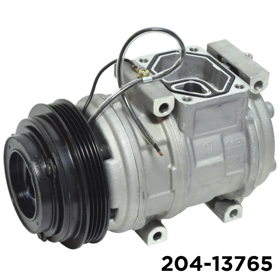 NEW AFTERMARKET 10PA17C A/C COMPRESSOR WITH 4 POLY CLUTCH 12V