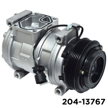 NEW AFTERMARKET 10PA17CH A/C COMPRESSOR WITH 5 POLY CLUTCH 12V