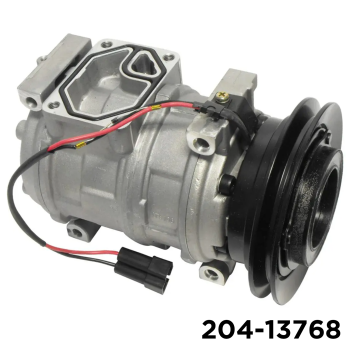 NEW AFTERMARKET 10PA17CH A/C COMPRESSOR WITH SINGLE GROOVE CLUTCH 12V