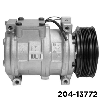 NEW AFTERMARKET 10PA17CH A/C COMPRESSOR WITH 5/3 POLY CLUTCH 12V