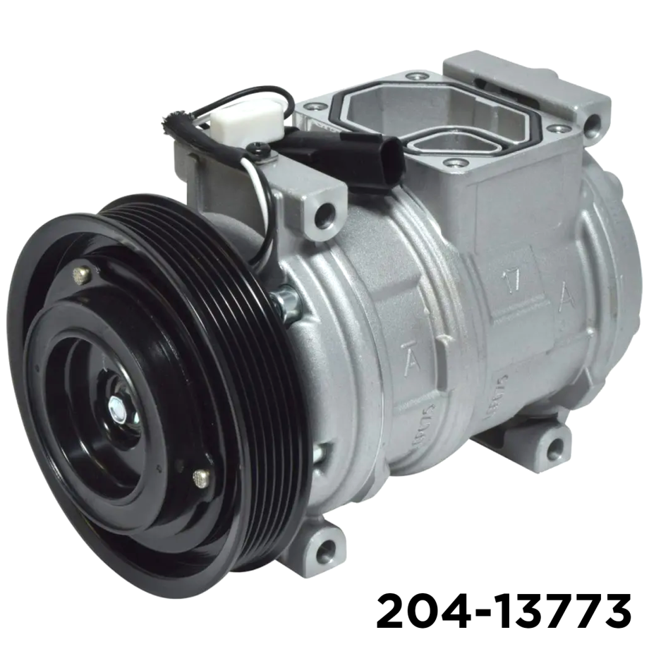 NEW AFTERMARKET 10PA17CH A/C COMPRESSOR WITH 6 POLY CLUTCH 12V