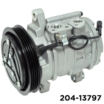 NEW AFTERMARKET 10S11E A/C COMPRESSOR WITH 4 POLY CLUTCH