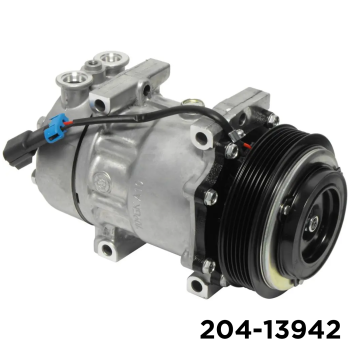 REMAN A/C COMPRESSOR WITH SINGLE GROOVE CLUTCH