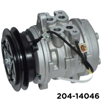 NEW AFTERMARKET 10P08E A/C COMPRESSOR WITH SINGLE GROOVE CLUTCH 12V