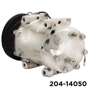 REMAN SD709 A/C COMPRESSOR WITH SINGLE GROOVE CLUTCH 12V