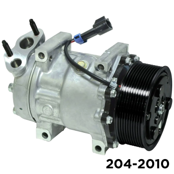 COMPRESSOR SD7H15 4347 PV10 119mm V-PAD 12V ENHANCED204-2010