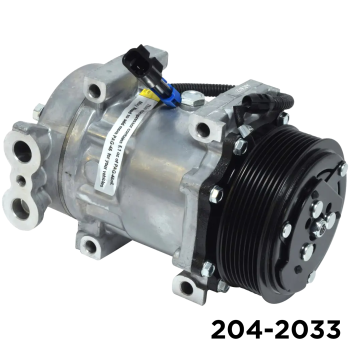 COMPRESSOR SD7H15SHD 4314 PV8 119mm 12V VERT PAD 90DEG