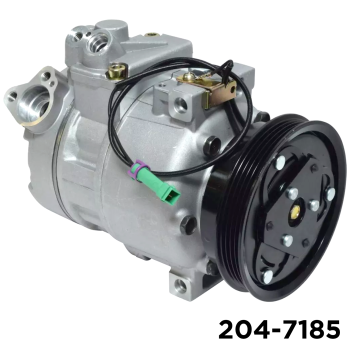 AFTERMARKET 7SBU16C A/C COMPRESSOR WITH 4 POLY CLUTCH 12V