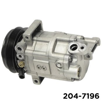 REMAN SCROLL TYPE A/C COMPRESSOR WITH 5 POLY CLUTCH 12V