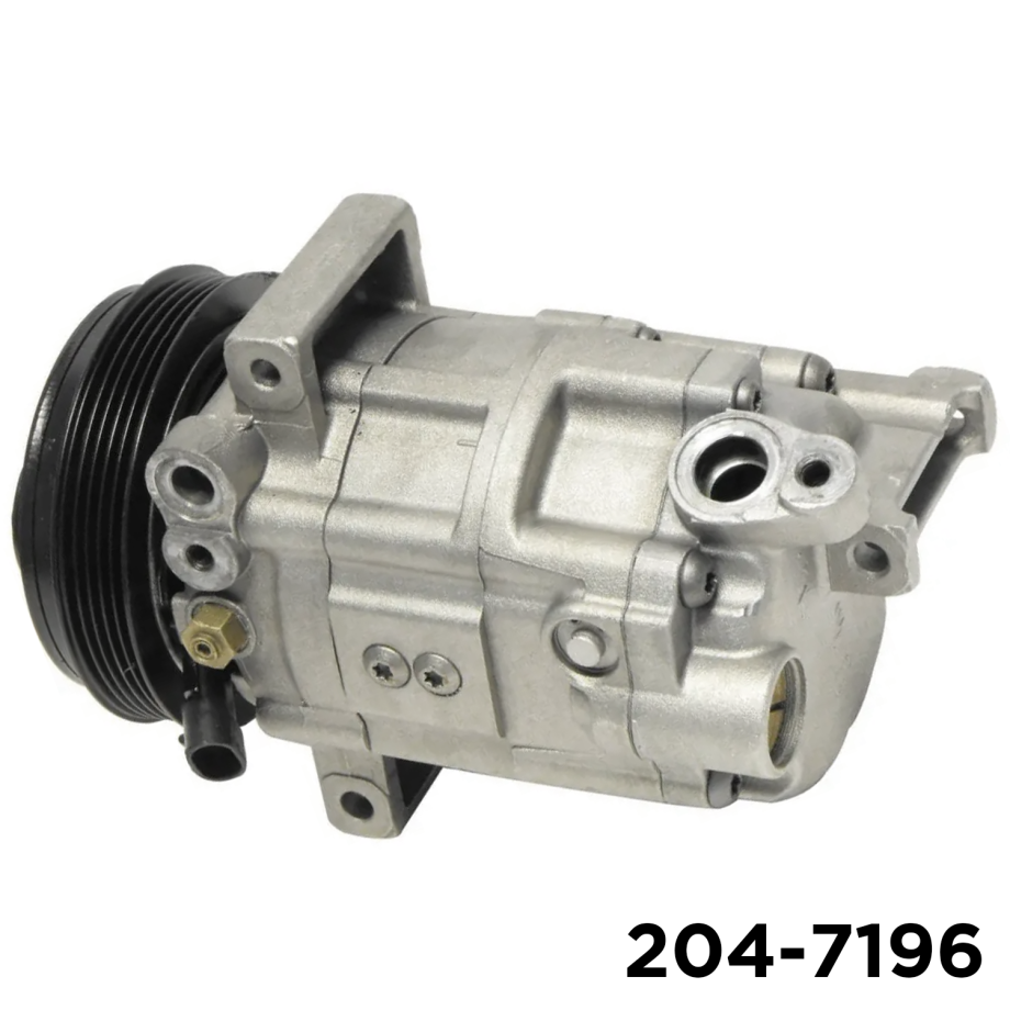 REMAN SCROLL TYPE A/C COMPRESSOR WITH 5 POLY CLUTCH 12V
