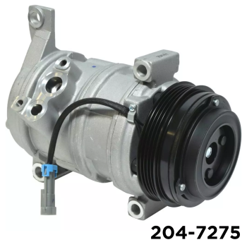 AFTERMARKET 10S17F A/C COMPRESSOR WITH 4 POLY CLUTCH 12V