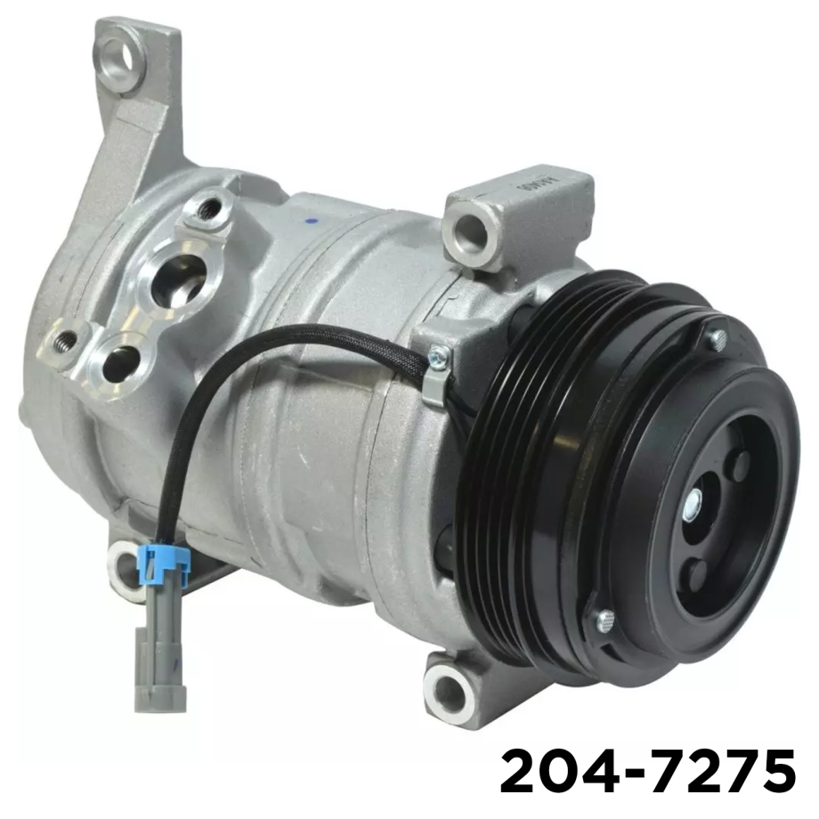 AFTERMARKET 10S17F A/C COMPRESSOR WITH 4 POLY CLUTCH 12V