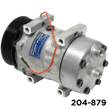 Compressor Sanden 7H15 PV 8 Groove 12 Volt Cross Bolt
