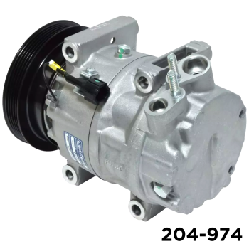 AFTERMARKET CWV618 A/C COMPRESSOR WITH 5 POLY CLUTCH 12V