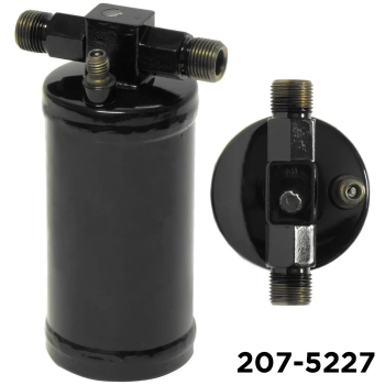 Receiver Drier RV / Motor Home 18mm X 18mm Male Insert Oring With Sevice Port, Sight Glass