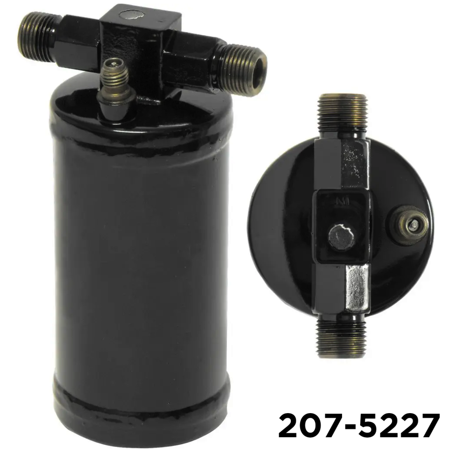 Receiver Drier RV / Motor Home 18mm X 18mm Male Insert Oring With Sevice Port, Sight Glass